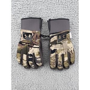 Under‎ Armour Mid-Season Windstopper Insulated Camo Gore-tex Glove sMen's Sz Med